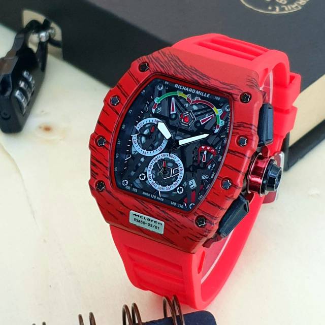 Trending  Jam Tangan Sporty Chronograph RM Mclaren RM50-03/01