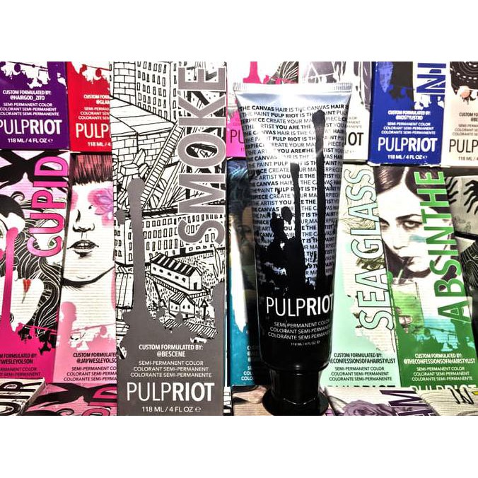 Perawatan Tubuh - Pulpriot Smoke (Grey - Dark Silver)