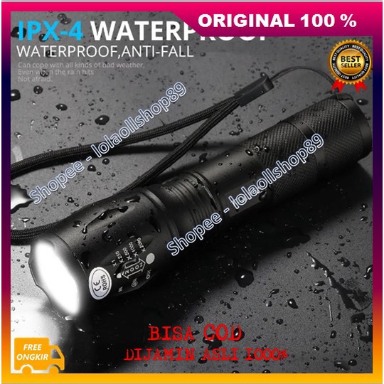 Senter Tactical Senter Led Super Terang 100% ORIGINAL