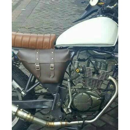 Tas side bag segitiga samping motor box dop aki custom