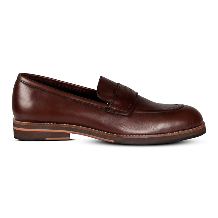 Blake Penny Loafers Brown - Nappa Milano - Sepatu Pria