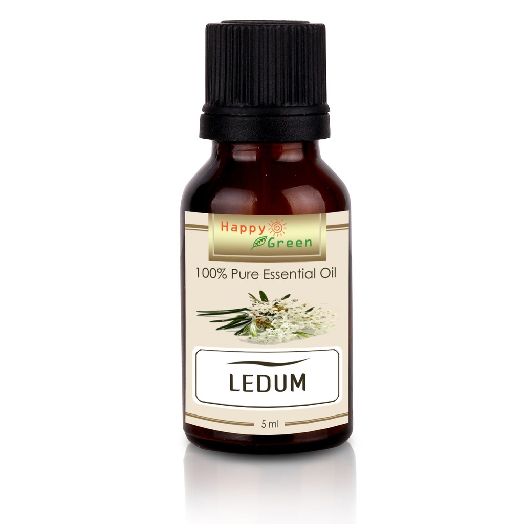 Happy Green Organic Ledum Essential Oil (5 ml) - Minyak Labrador Tea