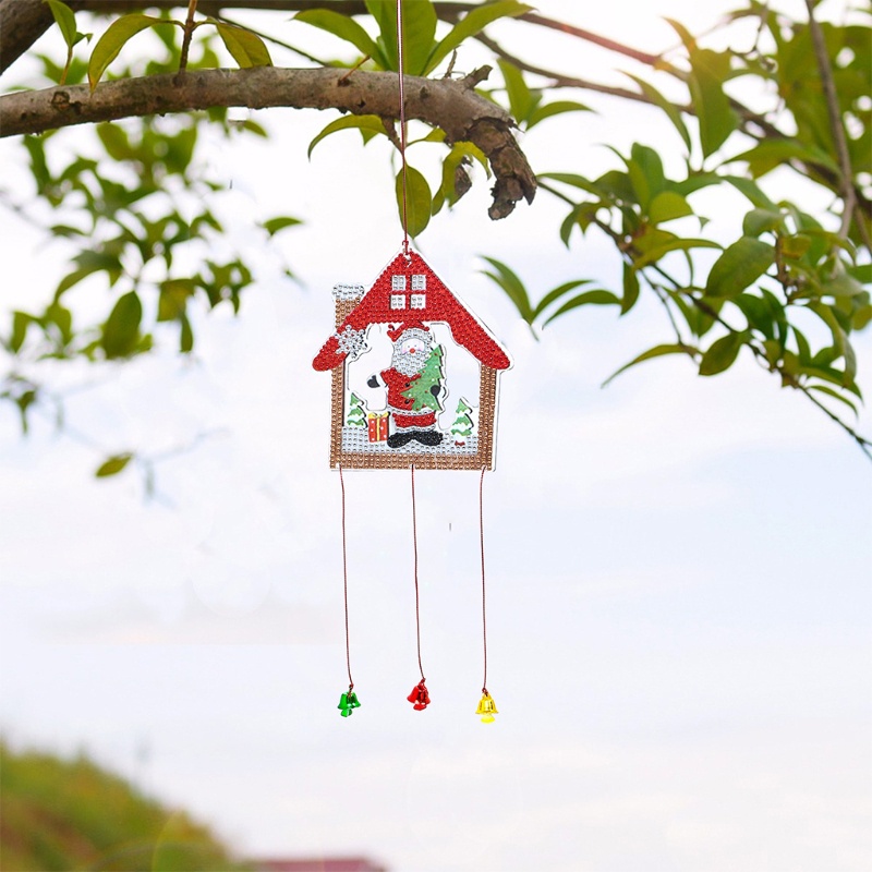 Lukisan Diamond 5D DIY Gambar Santa Claus Natal Untuk Dewasa