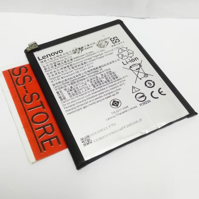 Baterai Lenovo K6 Note Battery BL270 Batre ORI