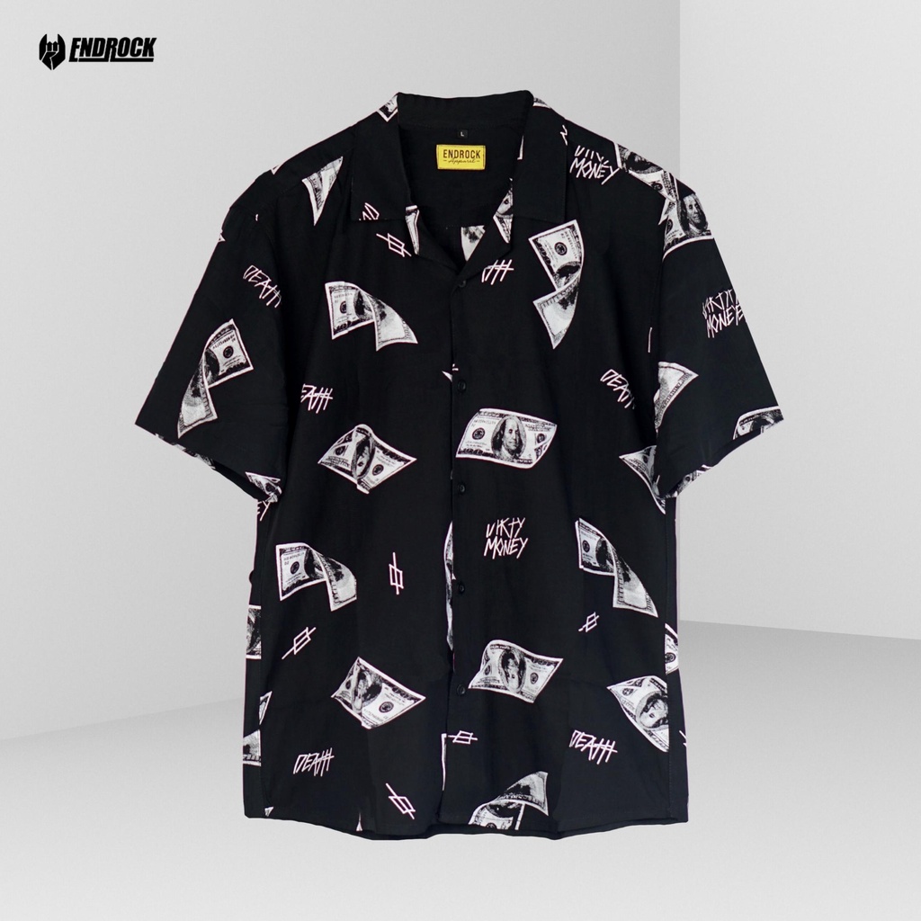 Kemeja Hawaiian shirt | Kemeja Hawaiian Original Endrock &quot;Dirty Money&quot;