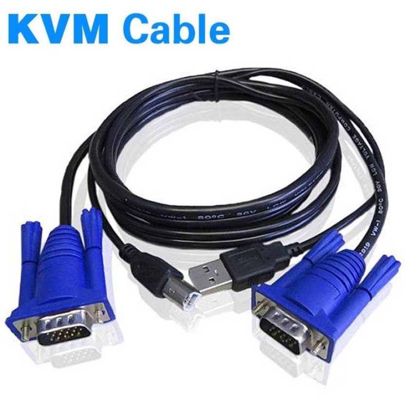 KABEL VGA KVM (VGA+USB+PRINTER)-1.5Meter &amp; 3Meter