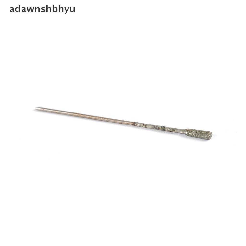 Adawnshbhyu 5Pcs 1mm-2.2mm Diamond Coated Tipped Drill Bit Untuk Ubin Kaca Perhiasan Hole Saw