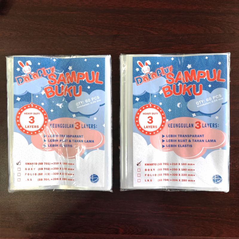 

SAMPUL PLASTIK BUKU QUARTO / COVER PLASTIK BUKU QUARTO (60 LEMBAR)