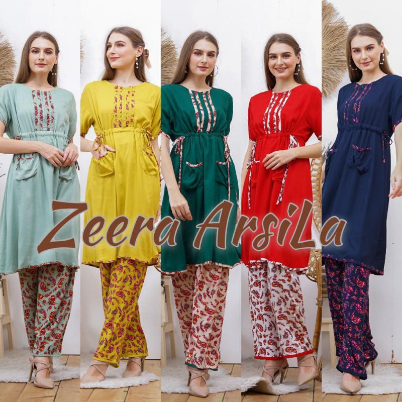 Daster Arab ZEERA ARSILA Baju setelan rayon