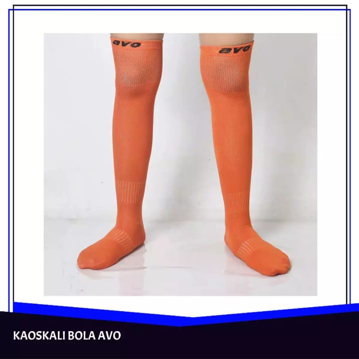 KAOS KAKI BOLA PANJANG / KAOS KAKI FUTSAL PANJANG / KAOS KAKI SEPAK BOLA AVO R1 ORIGINAL