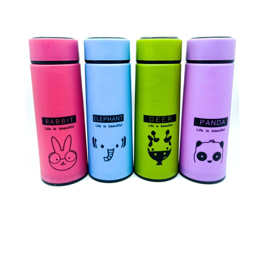  AA Botol  Minum  Kaca  Karakter Animal Glass Bottle 