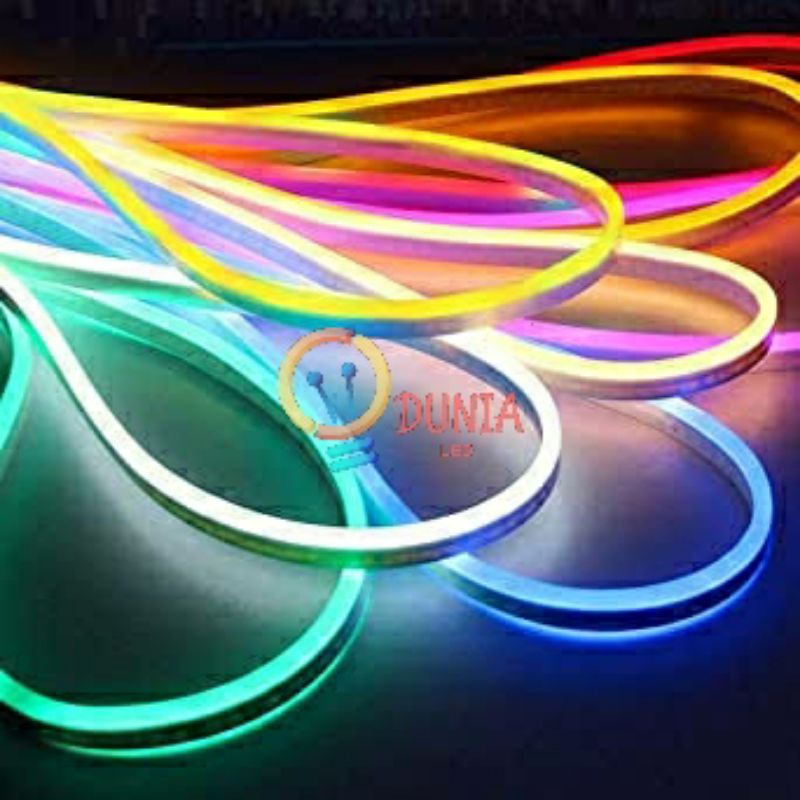 NEON FLEX LAMPU LED SELANG METERAN KUALITAS PREMIUM DC 12V /LAMPU ALIS MOTOR MOBIL/LAMPU LED
