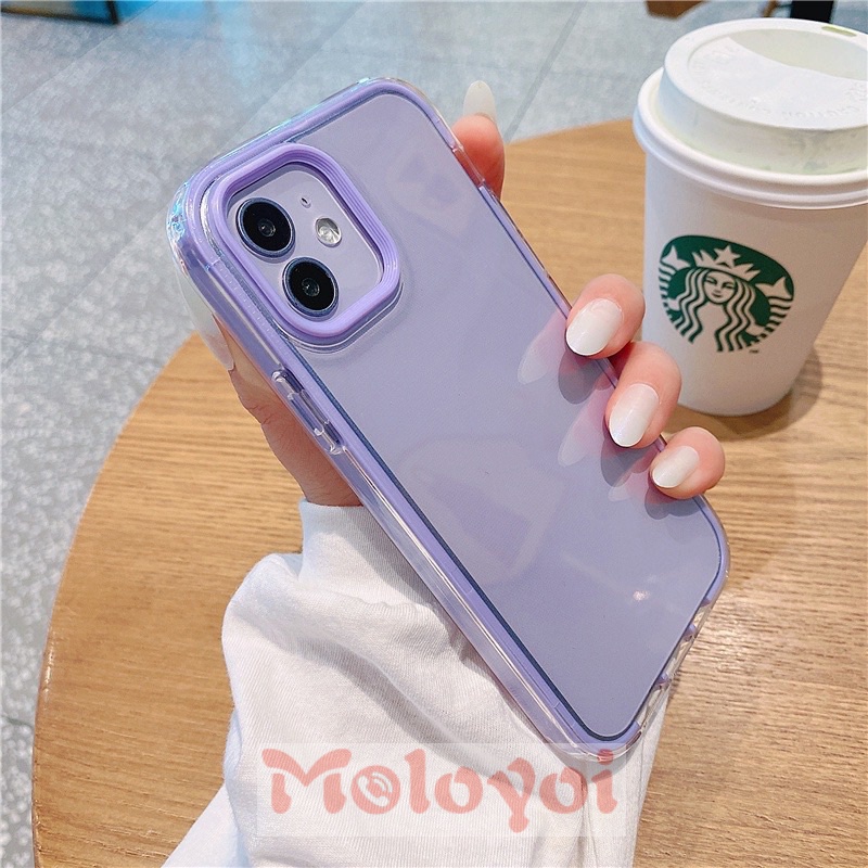 Soft Case TPU 3 in 1 Cover Samsung A50 A52s A03s A02s A32 A22 A12 A31 A03 A52 A72 A11 A20 A30 A20s A30s A50s A51 M22 M11 M22 M12