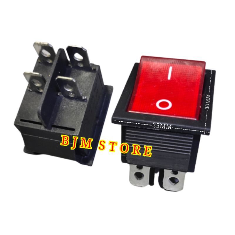 Saklar - Switch Lampu Besar 4 Pin ON - OFF