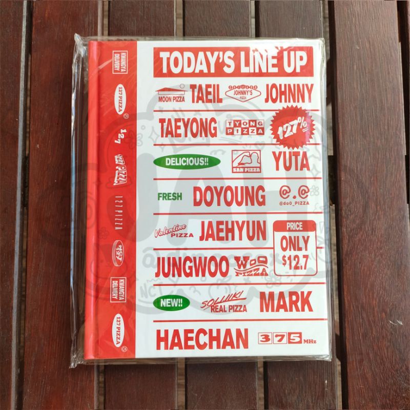 Hard Cover Diary Season Greeting's NCT 127