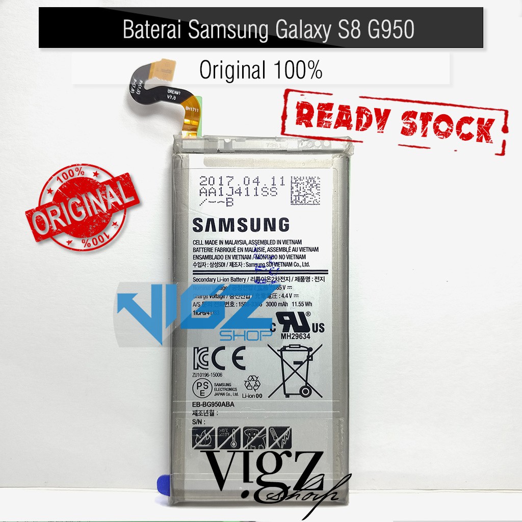 Baterai Battery Batre Samsung S8 G950F Original 100%