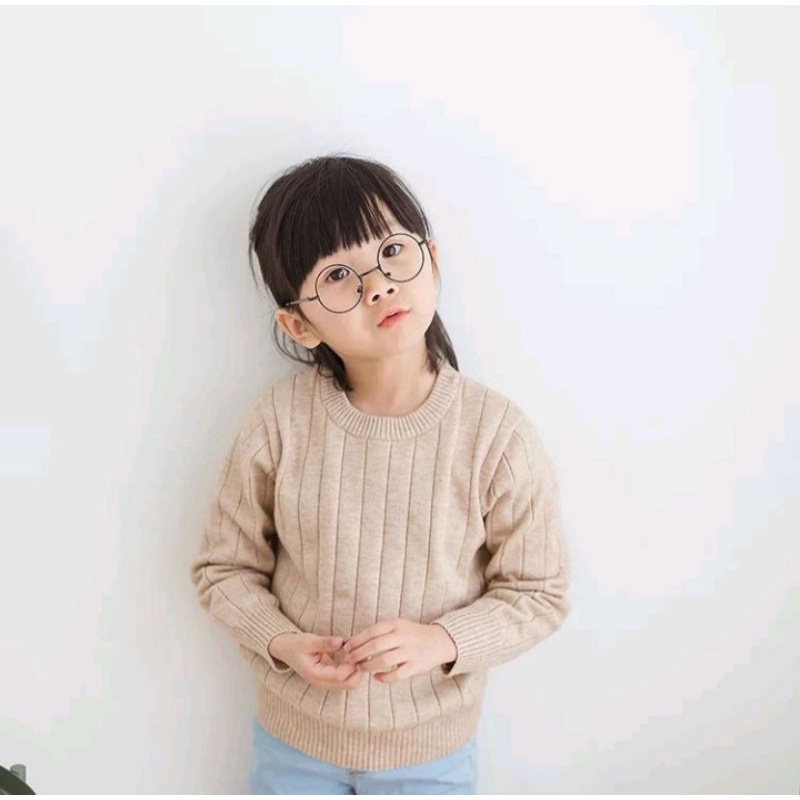 Sweater chika | sweater rajut anak | Baby sweater