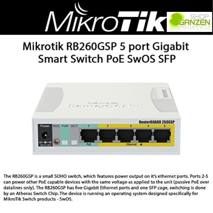 Mikrotik RB260GSP