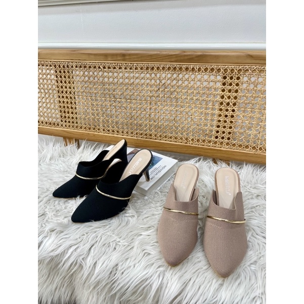 Maya knit mules