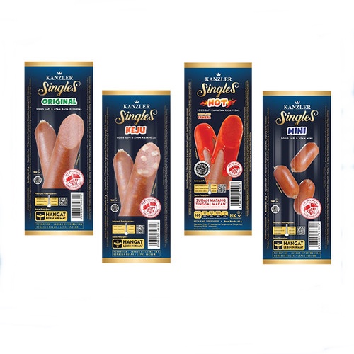 

SOSIS KANZLER SINGLES 68G