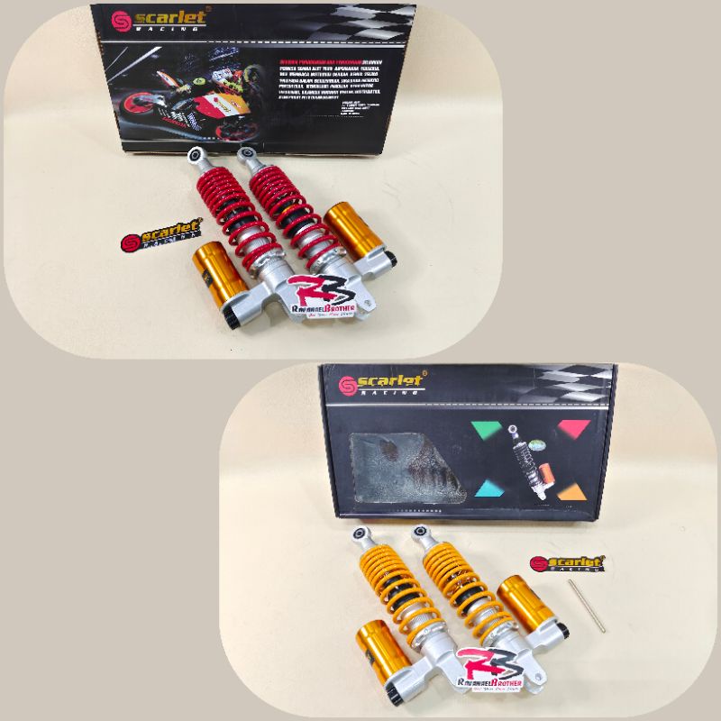 Shockbreaker Shock Shok Suspensi Scarlet 9002 Aerox 155 300 mm