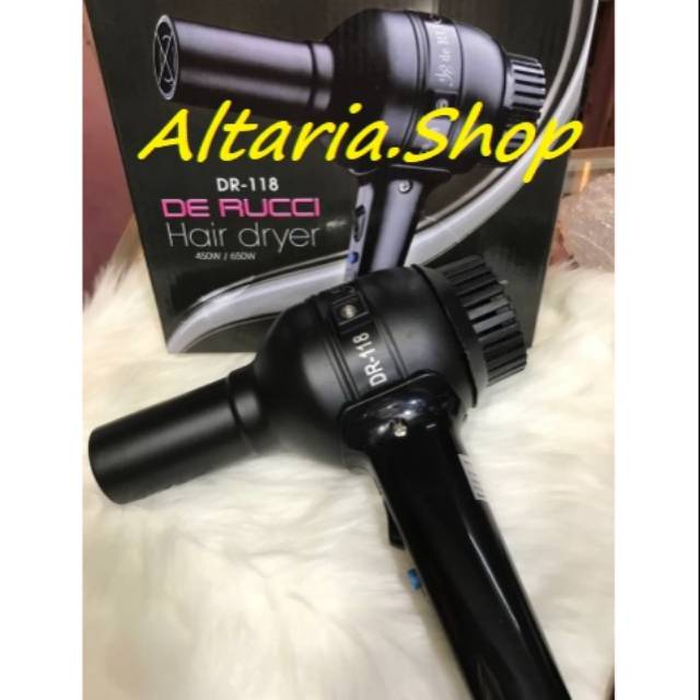 Hair Dryer DE RUCCI tipe DR-118 100% Original