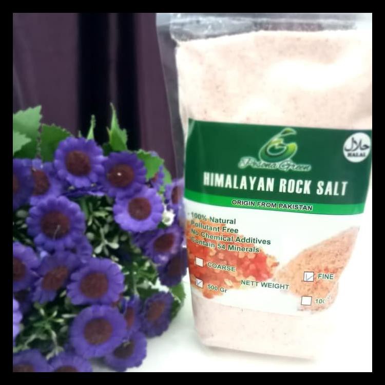 

Garam Himalaya/Garam Bukit (Himalayan Pink Salt) For Cooking 500Gr Terlengkap