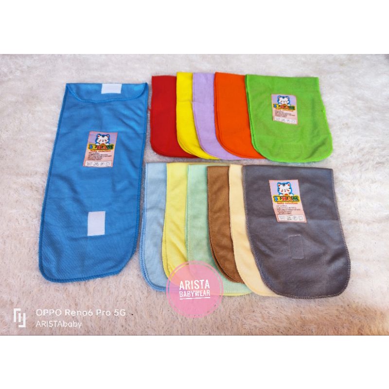 ILHAM BABY - (3pcs) Gurita bayi perekat praktis, warna polos rainbow