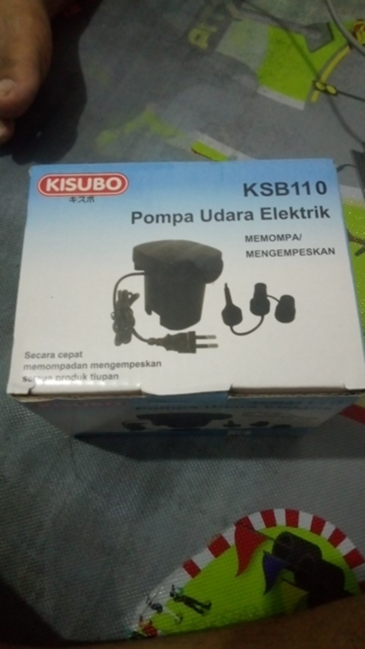 Zm - Pompa Elektrik Kisubo 2in1 - Pompa Listik Kolam Renang