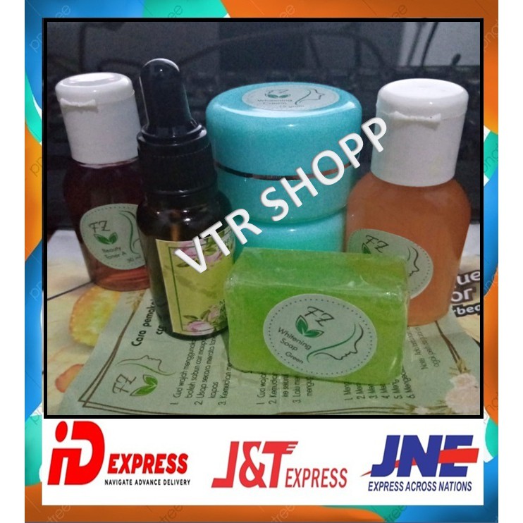 Paket Cream FZ Original Asli FZ + Serum / Paket Cream fz Glowing Lengkap
