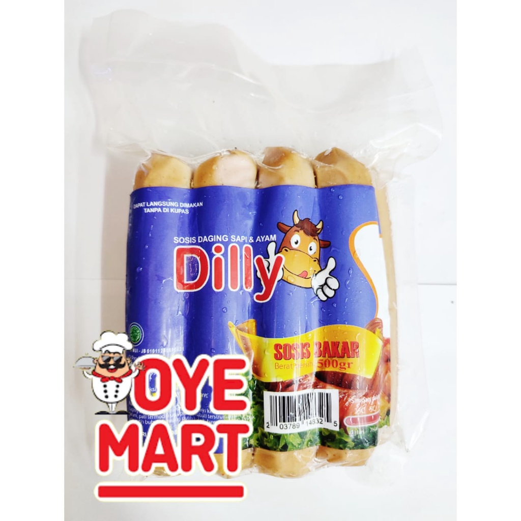 DILLY SOSIS BAKAR 500GR ISI 8