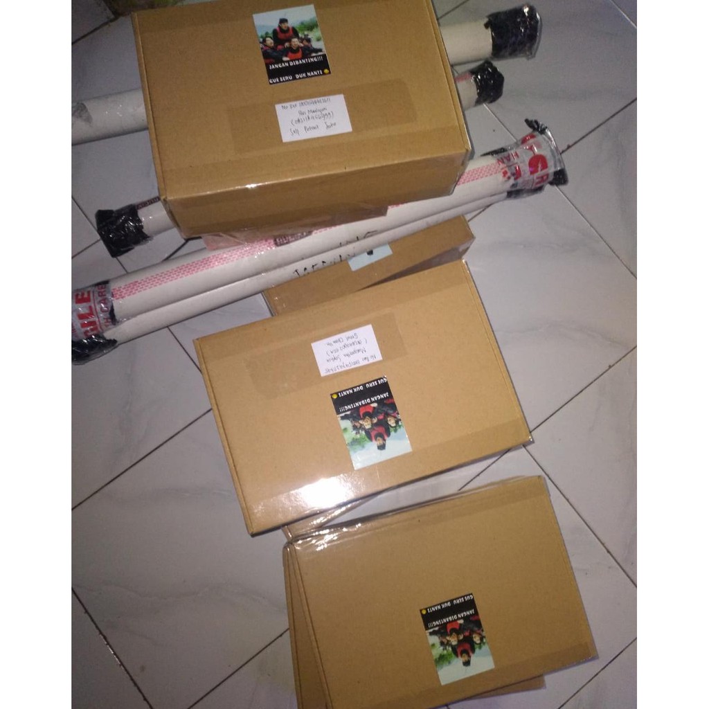 

Packing Khusus PO Album Kpop (kardus, bubble wrap, tube)