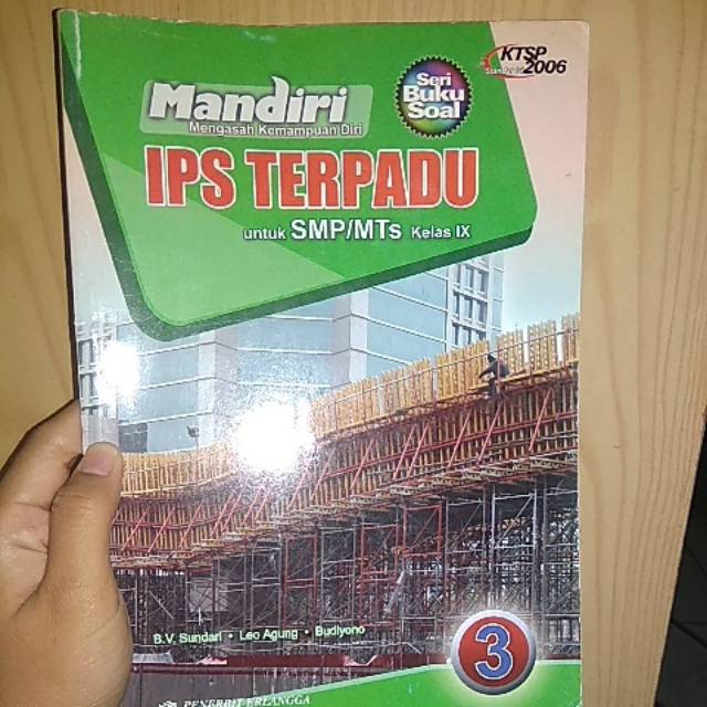 Mandiri IPS TERPADU 3 Kelas 9 smp KTSP 2006