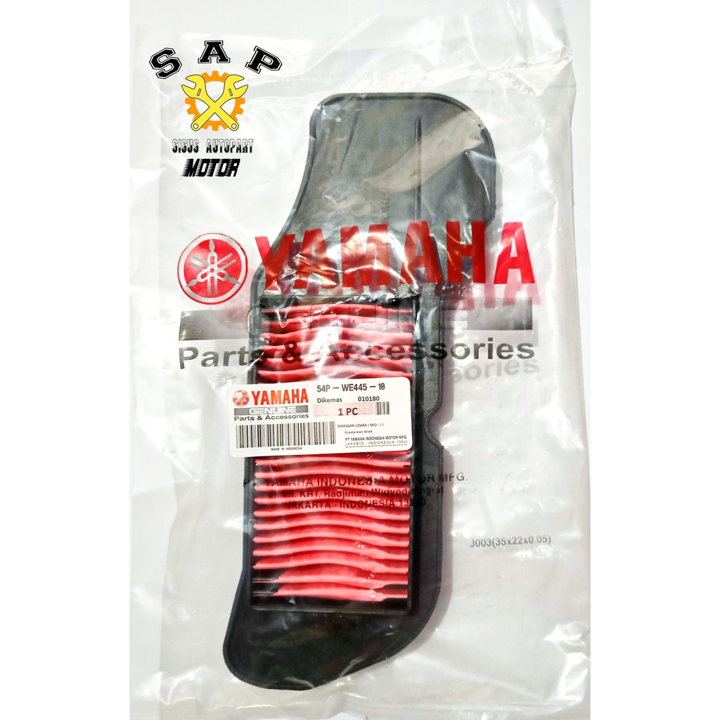 Filter Udara Mio J / Saringan Udara Mio GT / Soul Gt / X-ride / Fino 54P