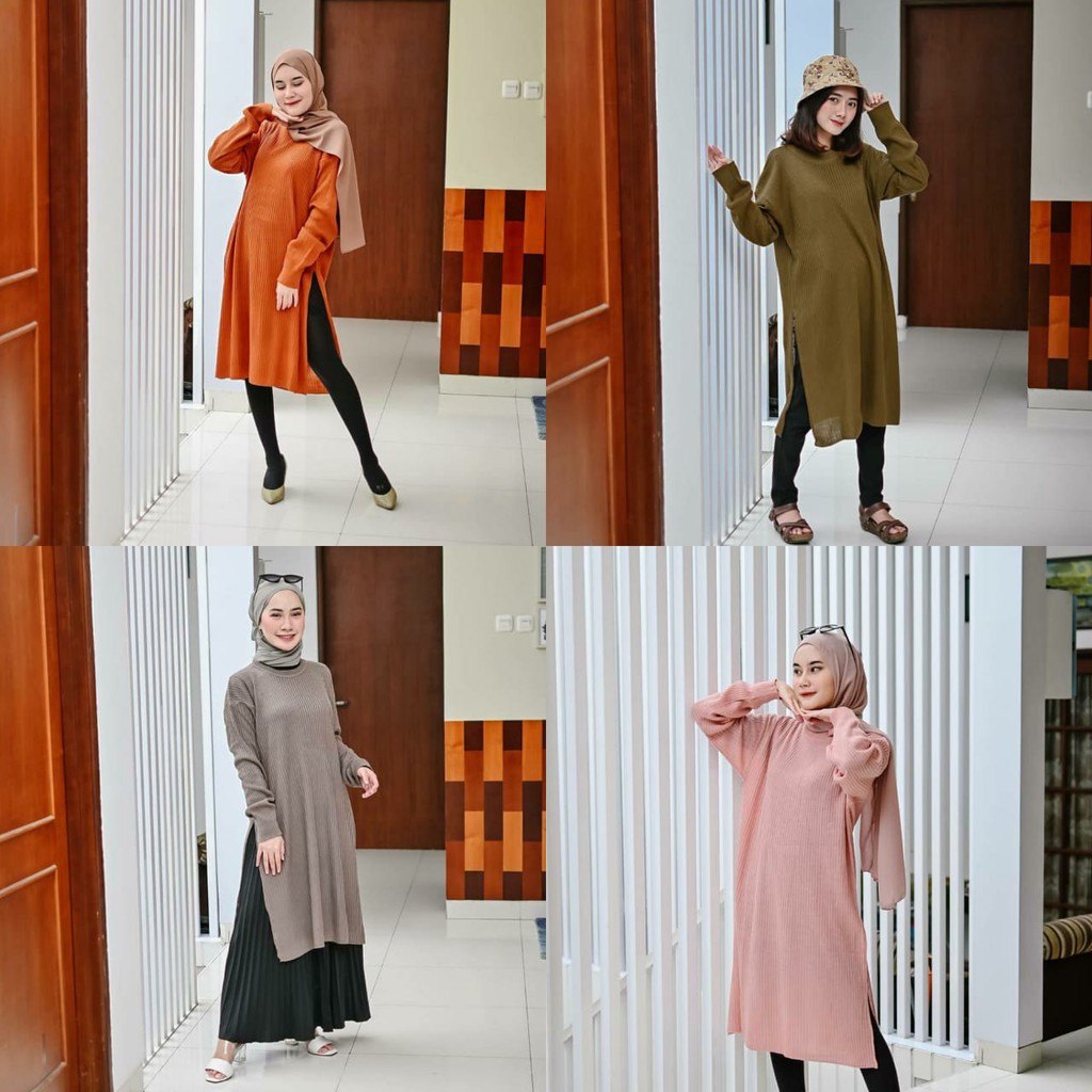 CARENINA TUNIK - FLOTTILICIOUS / TUNIK MURAH / TUNIK MUSLIM / GROSIR BAJU ONLINE / TUNIK