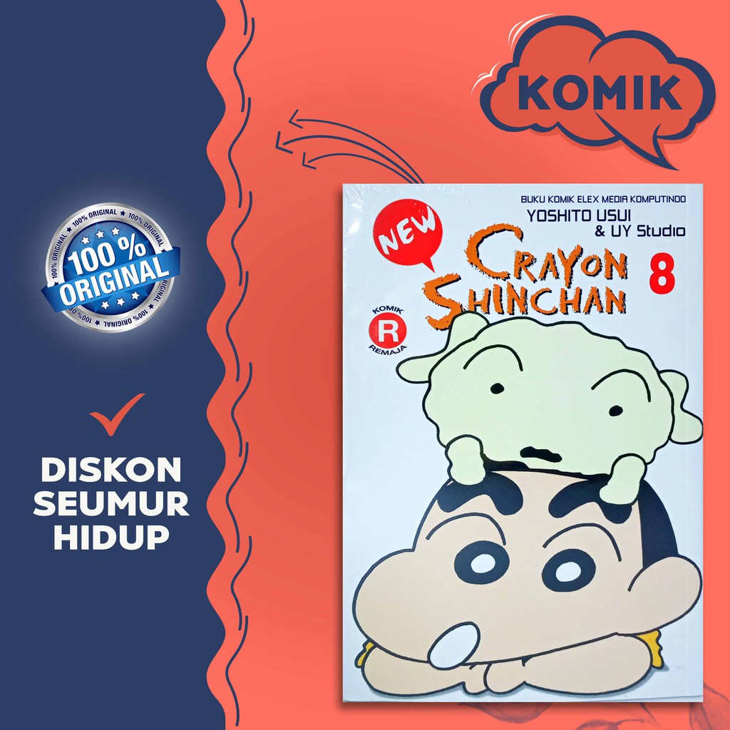 

KOMIK NEW CRAYON SHINCHAN by YOSHITO USUI, UY STUDIO