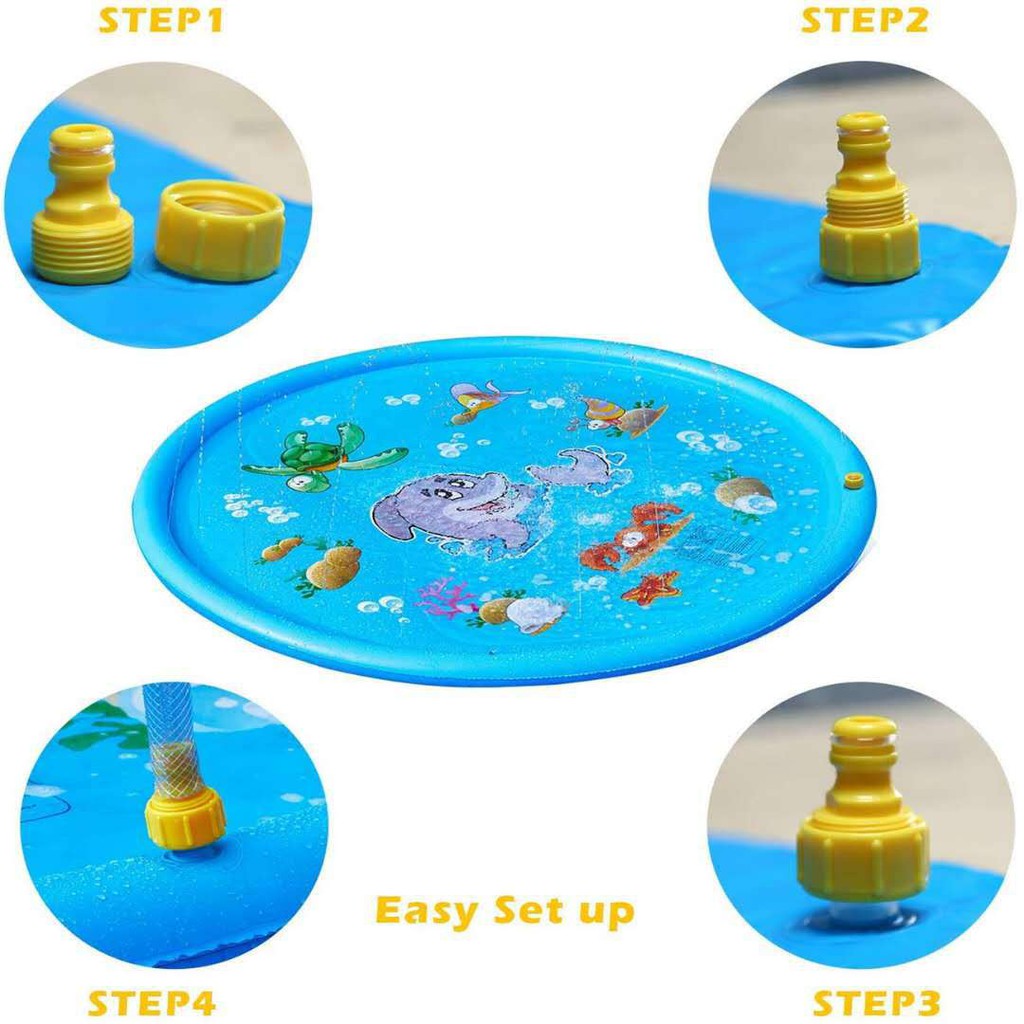 SPLASH POOL AIR MANCUR PLAYMAT 170CM / KOLAM AIR MANCUR 170CM