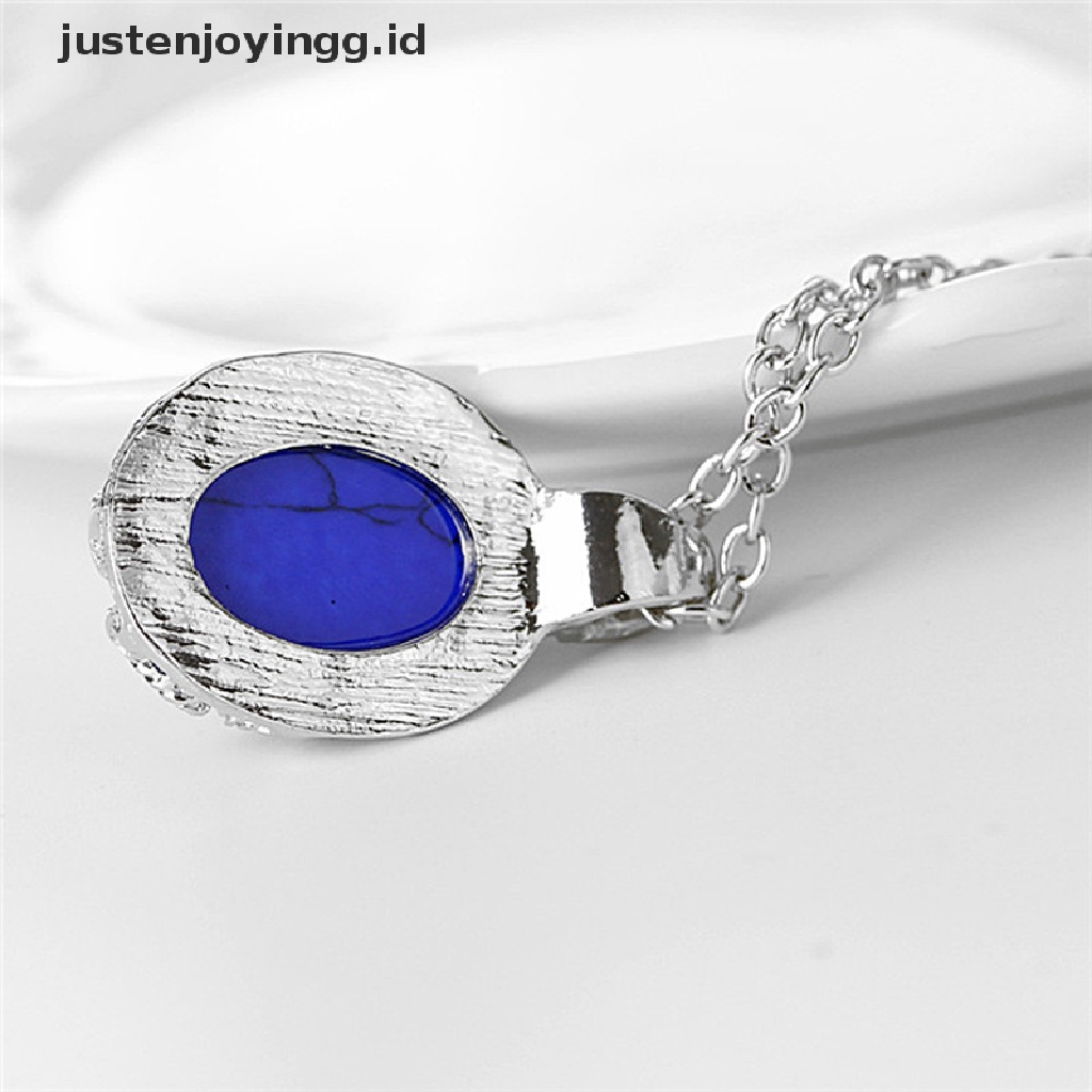 Kalung Liontin Lapis Lazuli Katherine Film The Vampire Diaries Anti Cahaya Matahari