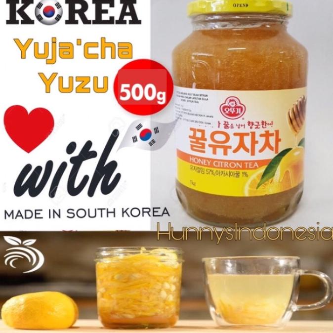 

YUZU KOREA YUJACHA HONEY CITRON TEA OTTOGI ORIGINAL KOREA PAKET 0,5 KG