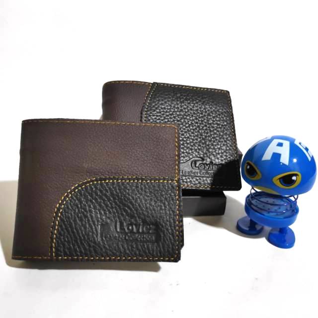 [COD] Dompet kulit asli buatan garut FREE BOX