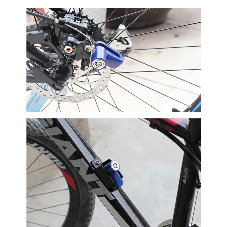 Kunci Gembok Pengaman Rem Cakram Sepeda Motor Brake Disc Lock