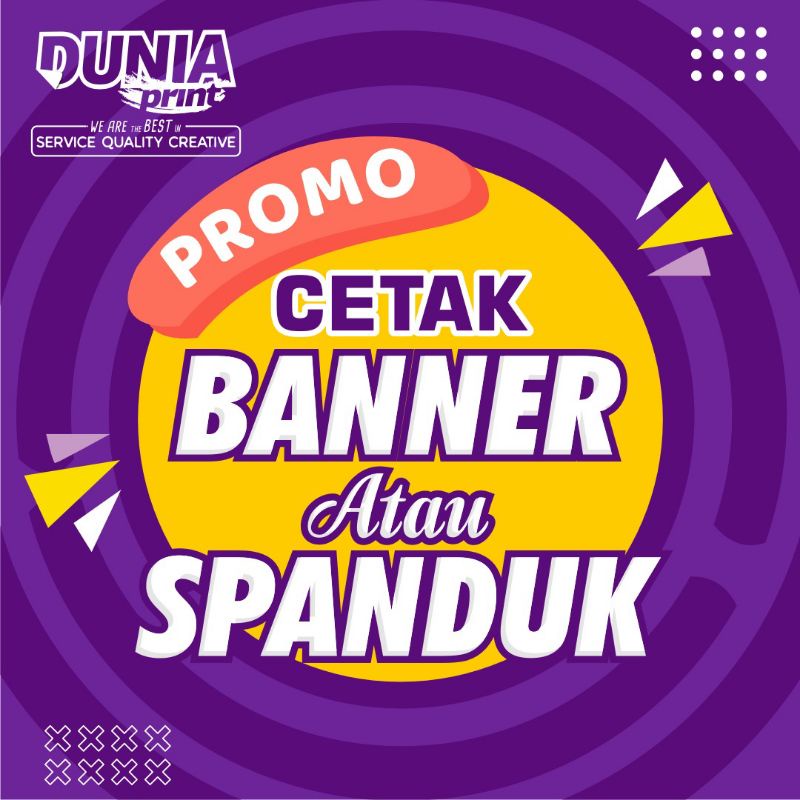 Jual Cetak Spanduk Banner Frontlite Bahan Flexi Gr Murah Shopee