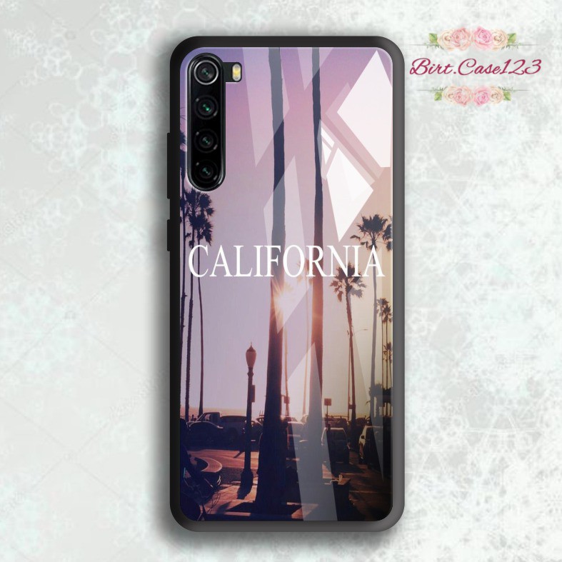 back case glass CALIFORNIA Iphone 5 6 6s 6+ 6s+ 7 7s 7+ 8 8+ Se 2020 X Xs Xr 11 12 Pro Max BC5208