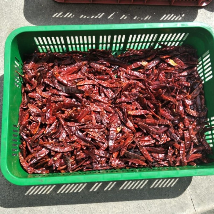 

Marhies - Chili Dry 1Kg / Cabe Merah Kering / Besar / Merah / Kering / Import
