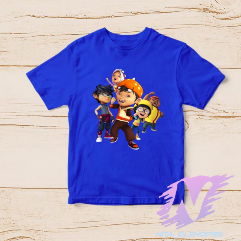 baju Boboiboy kaos anak Boboiboy dan kawan kawan