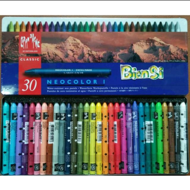 

Carandache 30 warna neo 1 crayon / krayon
