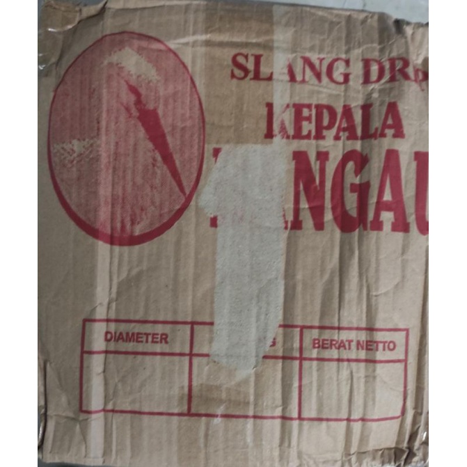 Selang drip besar 3 inch  cap Kepala Bangau