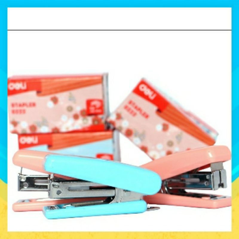 

Deli Stapler Sekolah 10sheets dengan jepretan halus E0222