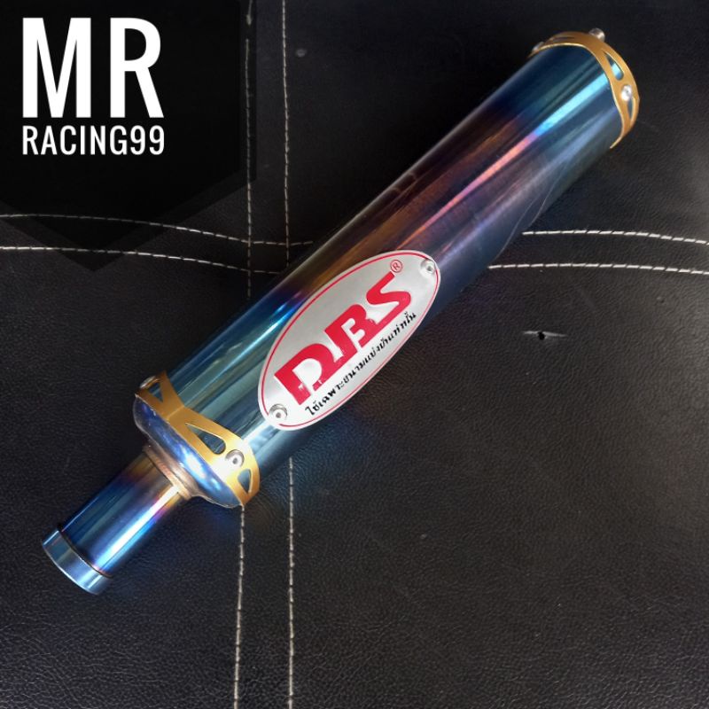 Tabung Knalpot Ninja 2Tak RR - R - S Stainless DBS Rainbow Only