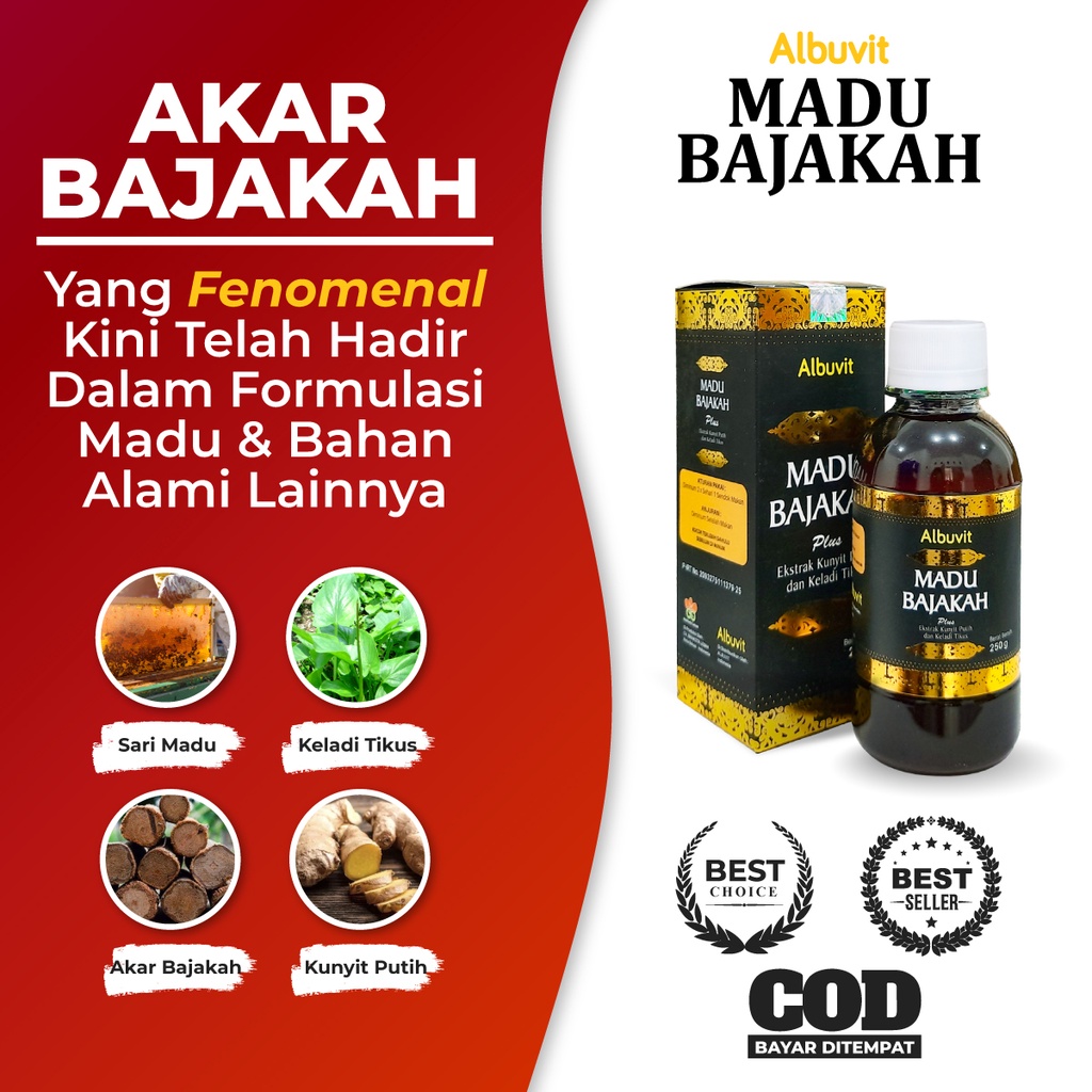 Kayu Bajakah Asli Dengan Extrak Madu Albuvit Bajakah Original